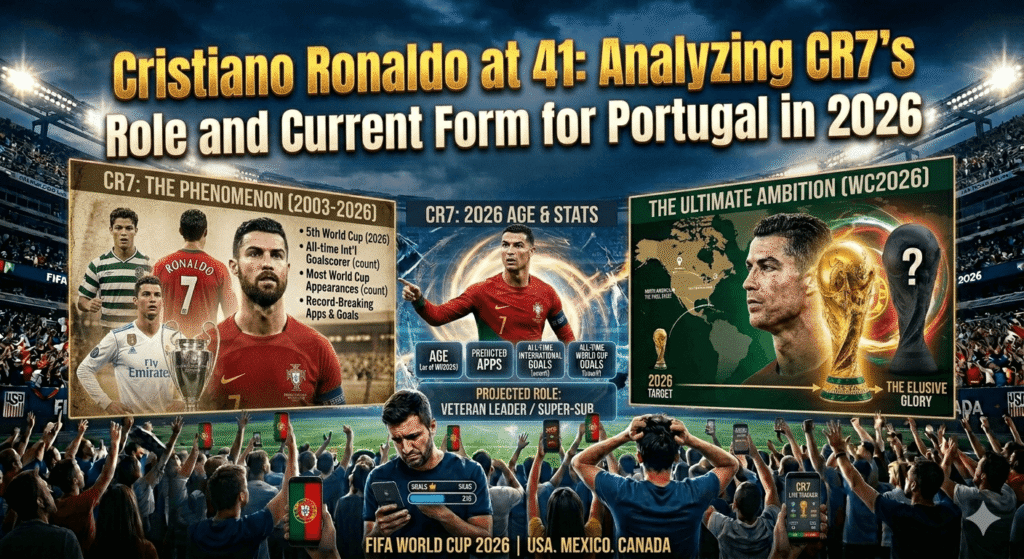 cristiano ronaldocurrent form for portugal in 2026