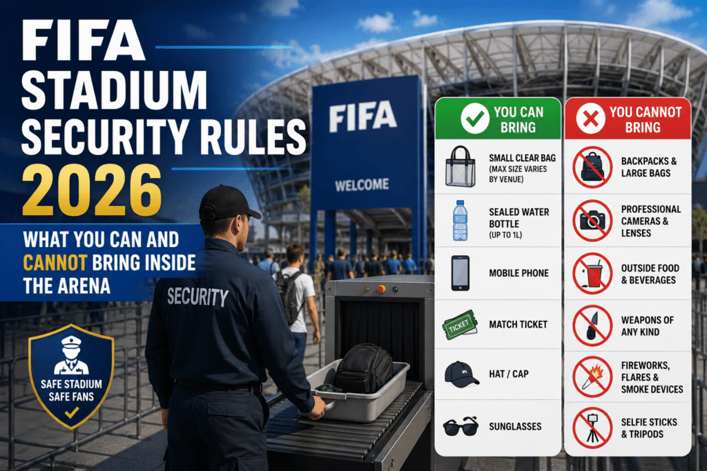 fifa stadium security rules 2026