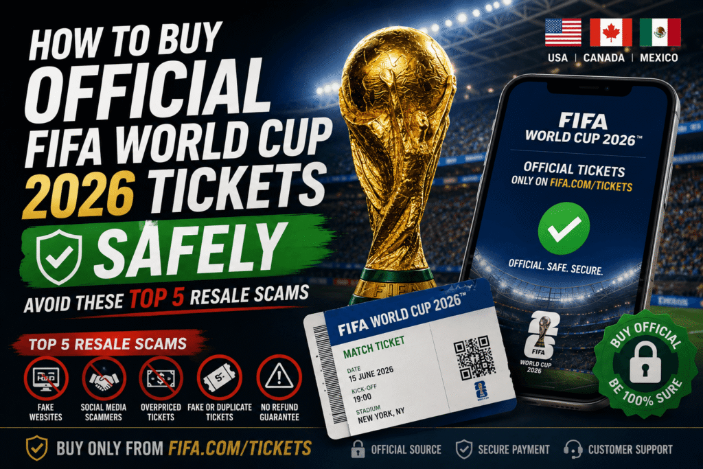 how to buy official fifa world cup 2026 tickets