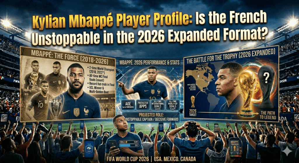 kylian mbappé player profile 2026 world cup