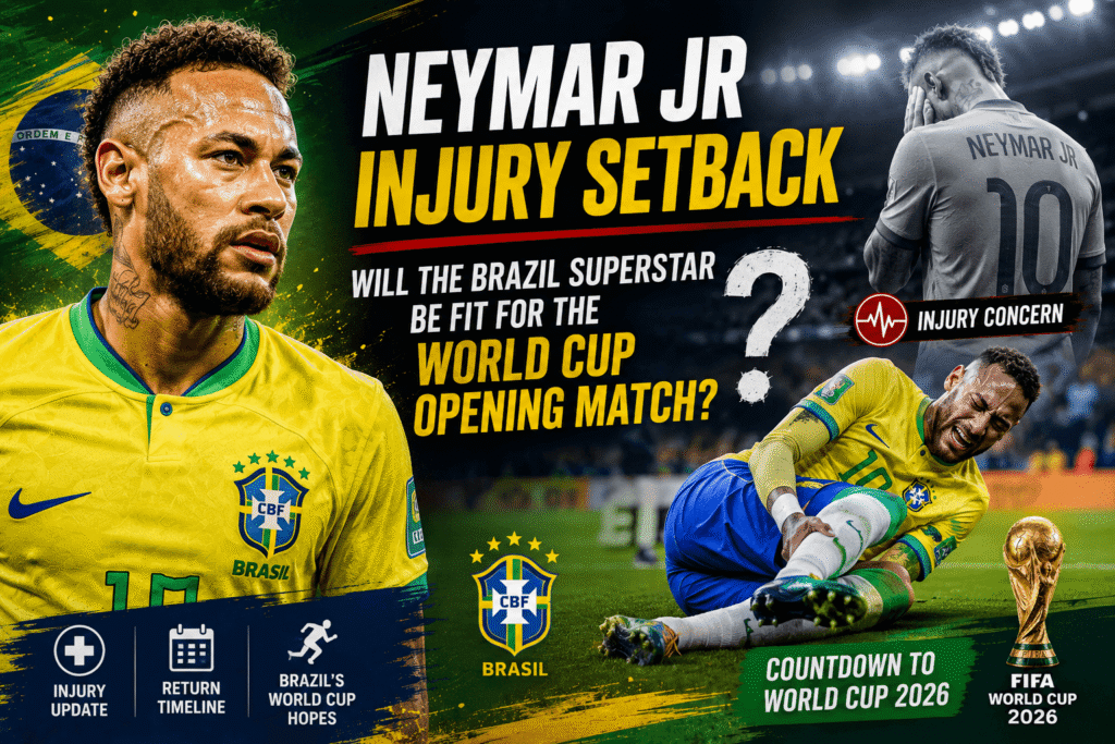 neymar jr injury setback