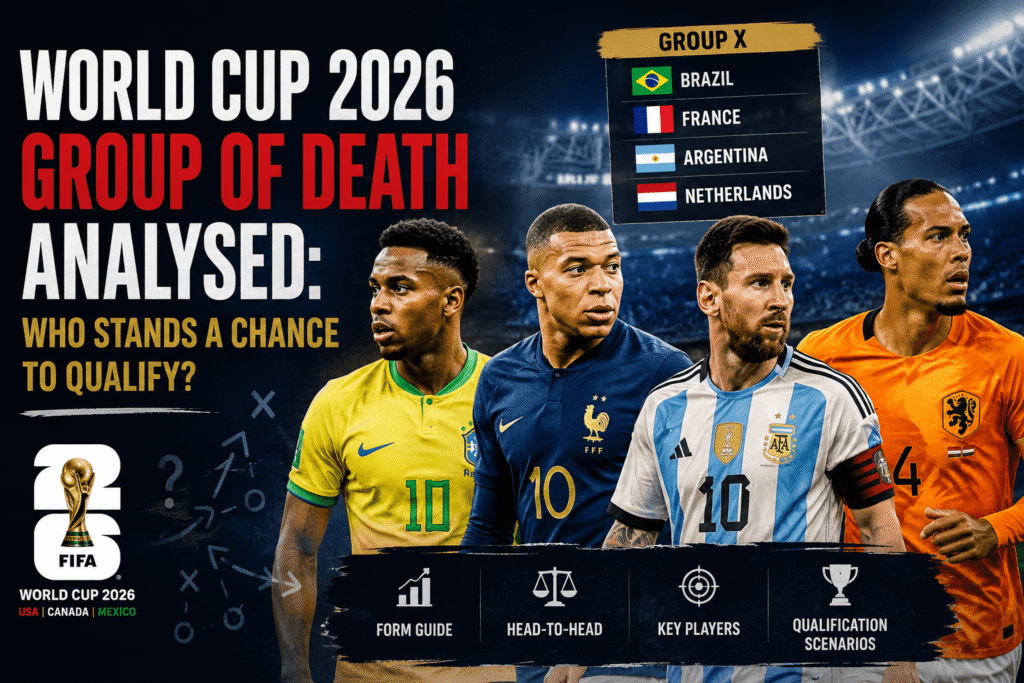 world cup 2026 group of death analysed who stands a chance to qualify
