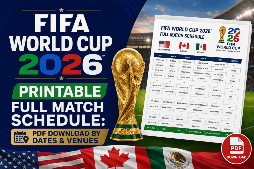 world cup 2026 printableschedule pdf